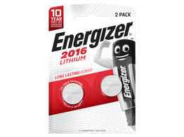 Energizer CR2016 Lithium 3V Blister 2