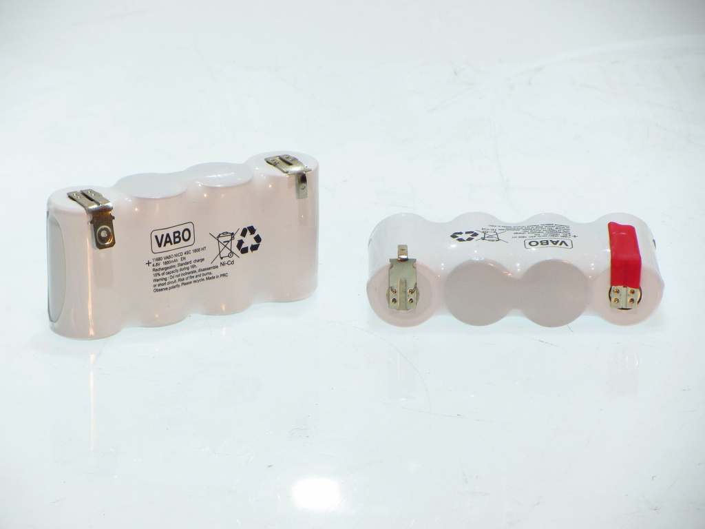 Vabo Nicd 4SC1800 HT ZAZ 4.8V +6.3Male - 2.8Male  92x23x43