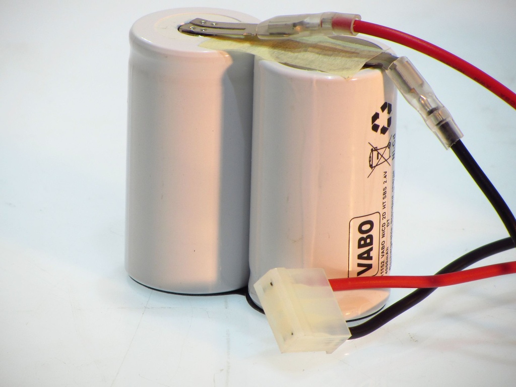 Vabo Nicd 2D 4500  HT ZAZ 2.4V CONN11682 as Famostar  68x34