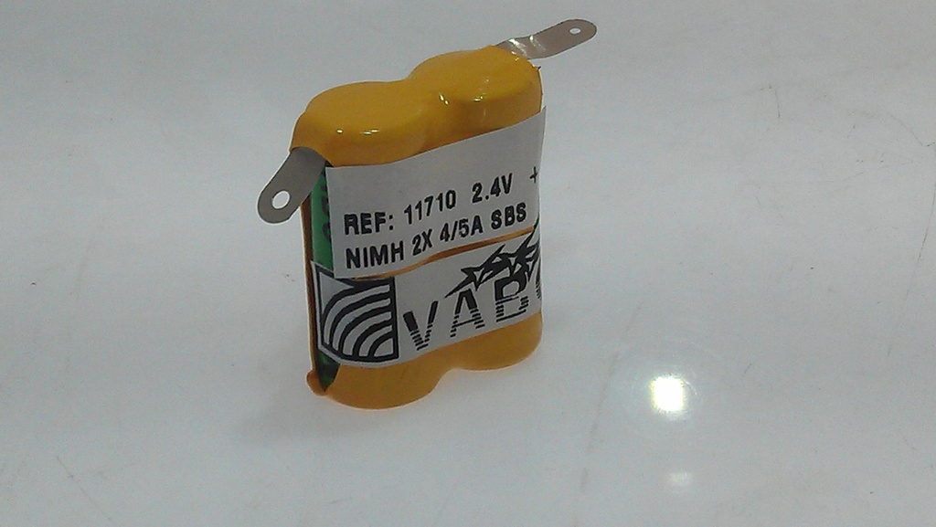 Vabo Nimh 2x 4/5A HT- Side By Side -  SLD  2.4V 1600MAH 34