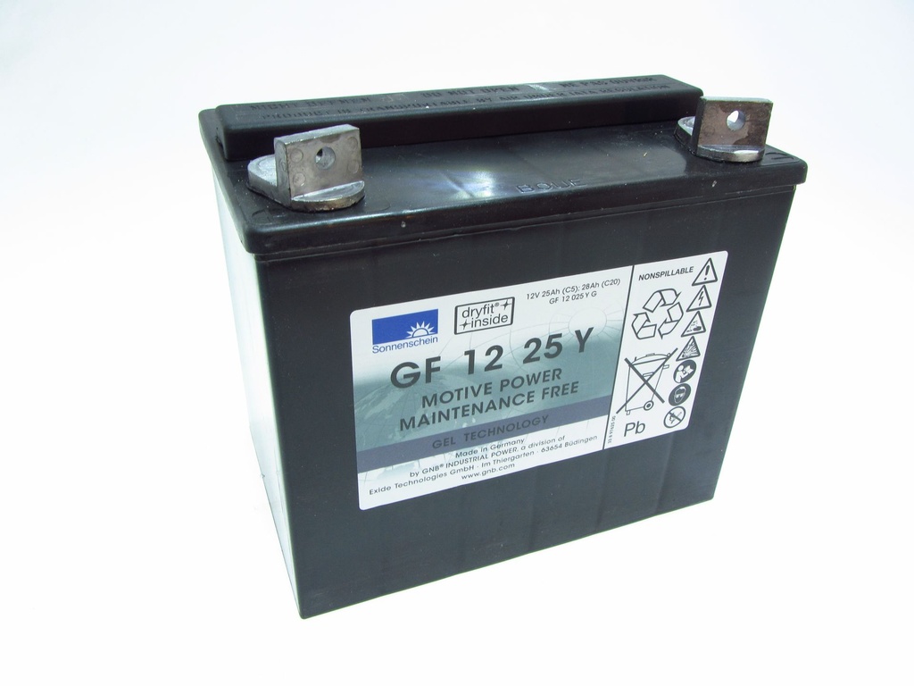 Sonnenschein GF12 025  YG 12V 25AH GEL (GF1225Y)- POR