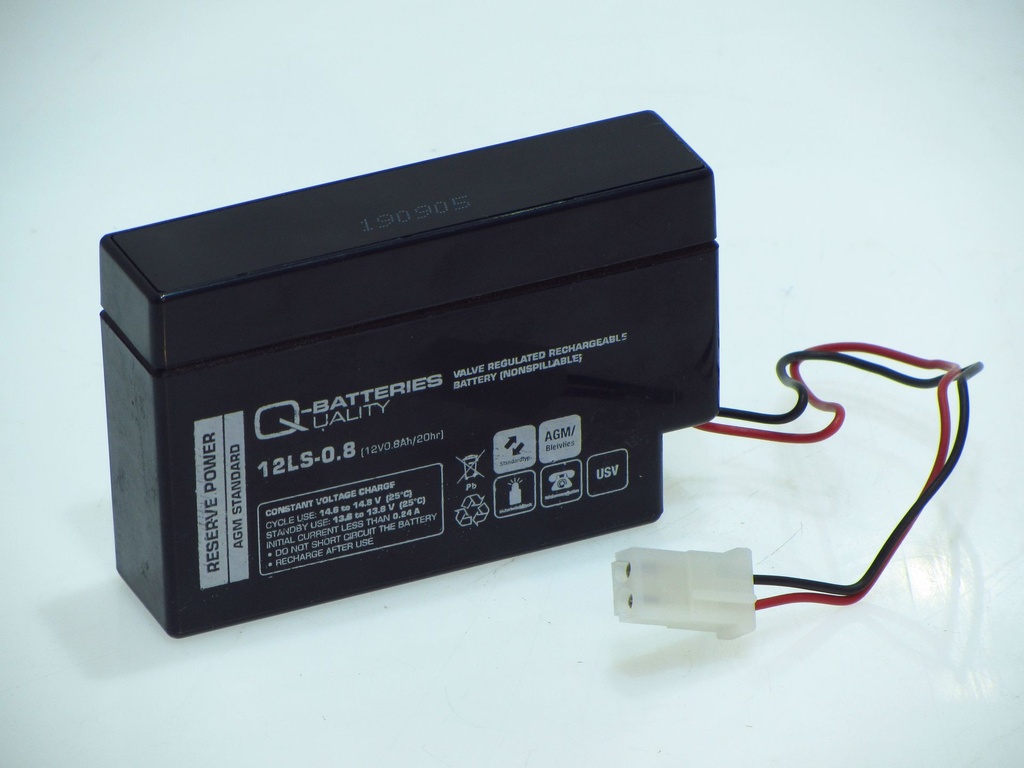 Multipower MP0.8-12 12V 0.8A + AMP Connector 96x25x62