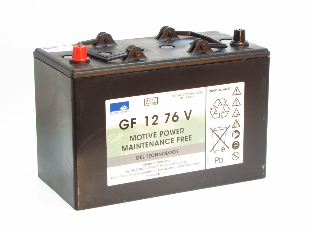 Sonnenschein GF12 076V 12V 86AH- POR