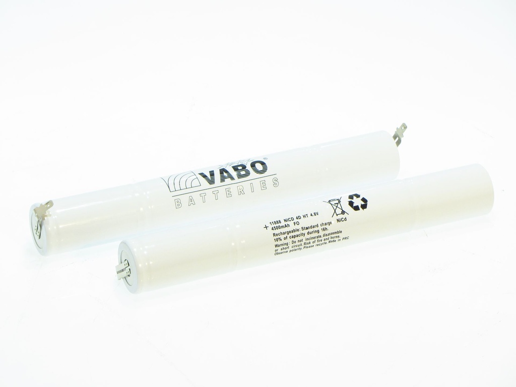 Vabo Nicd 4D 4500 HT STACK 4.8V 4500MAH  +4.8Male  -4.8Male
