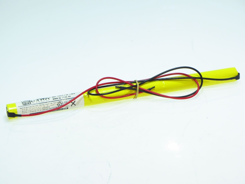 Vabo Nimh 6 x 7/5 SC STACK  7.2V  23 x 360