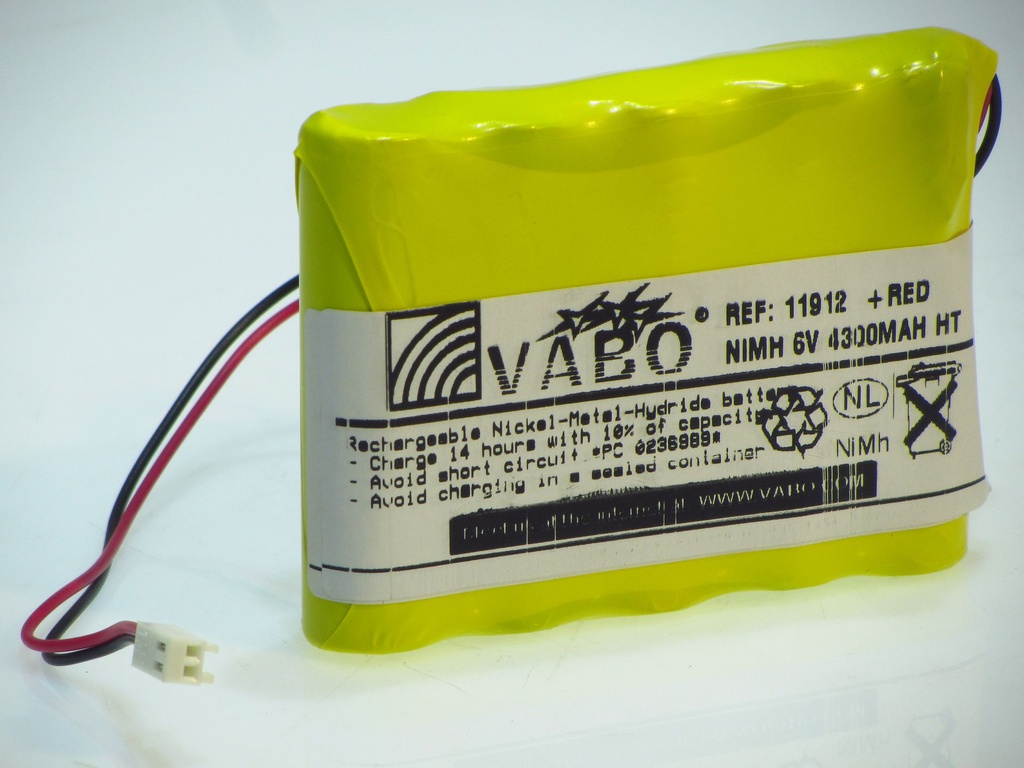 Vabo Nimh 5 x 4/3A HT SBS Conn 11468