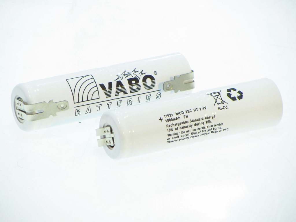 Vabo Nicd 2SC1800 HT STACK 2.4V +4.8M - 4.8M  23x85