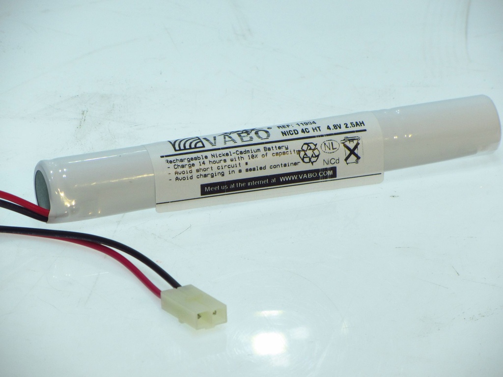 Vabo Nicd 4C HT STACK CONN11599SEC  4.8V 25x192