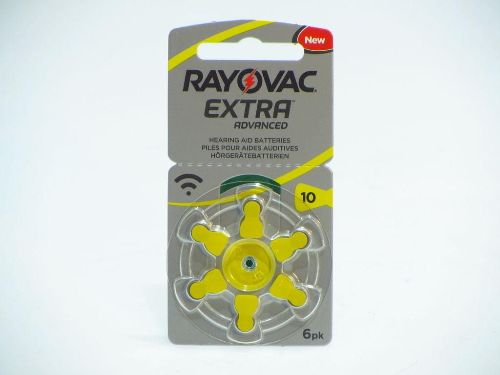 Rayovac 10 Extra Mercury free - BLx6