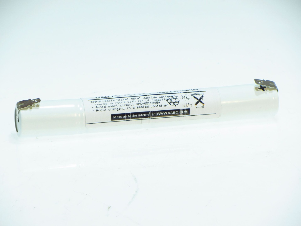 Vabo Nimh 4C HT STACK 4.8V 4500 MAH 25x200 + 6.3Male -4.8Ma