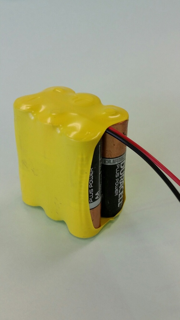 Alkaline 6AA 9V TYPE H Wired 29 X 43.5 X 50 - DO NOT RECHAR