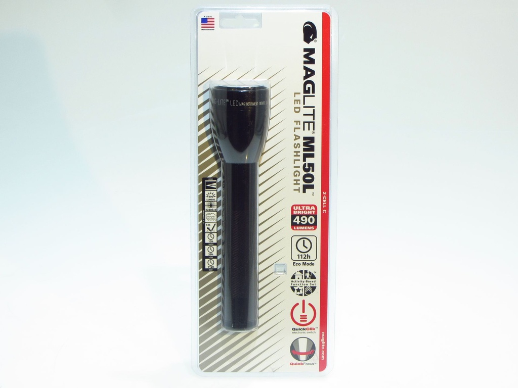 Maglite ML50L 2C LED Black - 490 LUMEN - BLx1