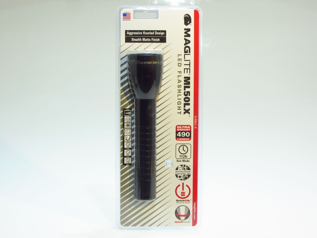 Maglite ML50LX  2C LED Black - 490LUMEN - BLx1