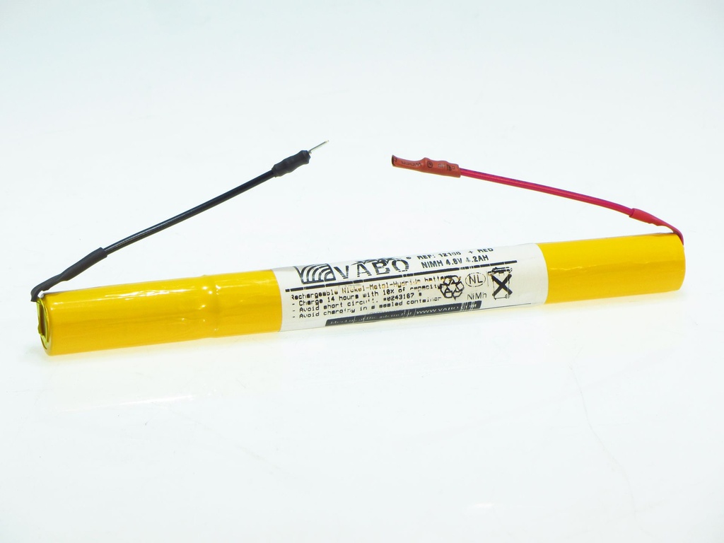 Vabo Nimh 4 x 7/5 SC STACK 4.8V  23 x 240 UNIVERSAL Wire