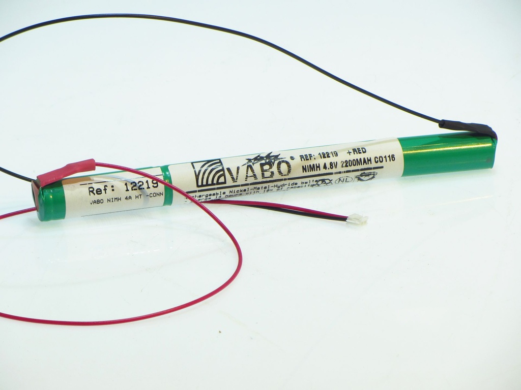 Vabo Nimh 4A HT -CONN 11656 4.8V 2200MAH 197x17