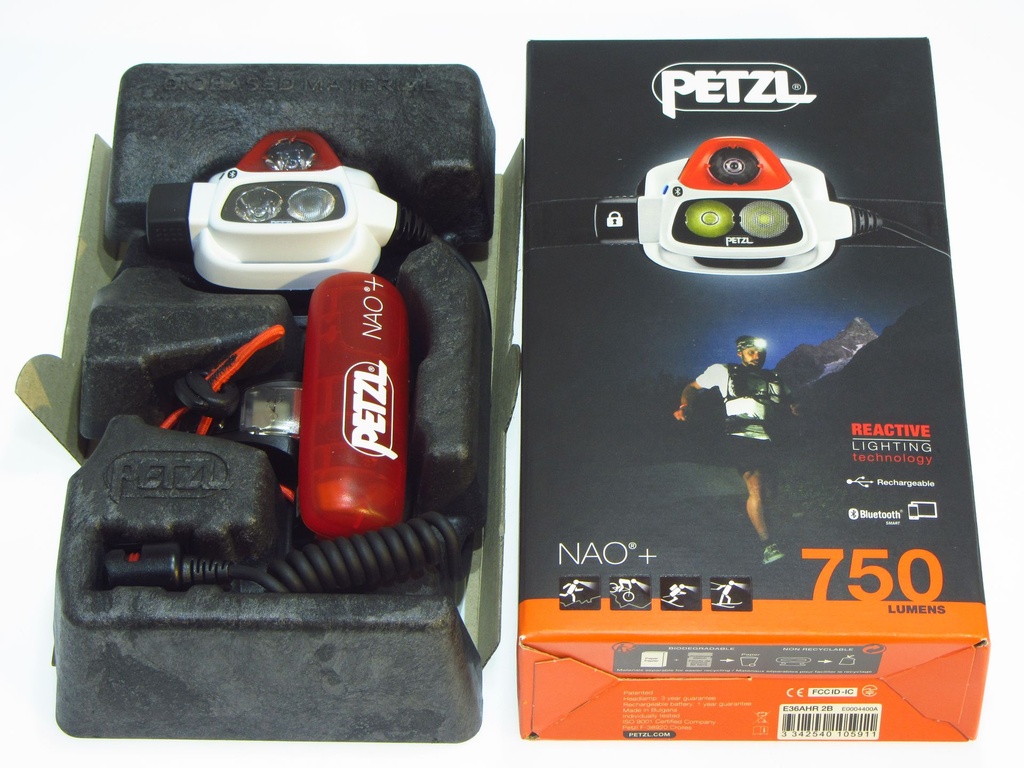 Petzl NAO +PLUS  E36AHR 2B  750LUMEN- RECHARGEABLE - BLx1
