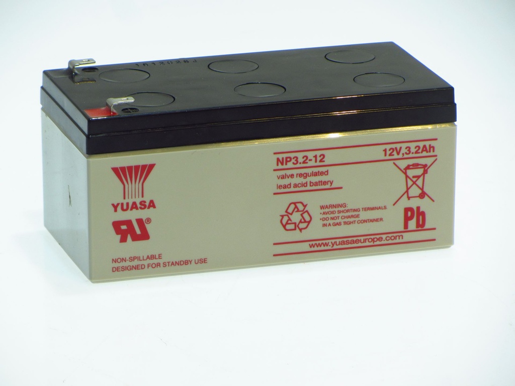Yuasa NP3.2-12 SLA BATTERY 12V 3200MAH