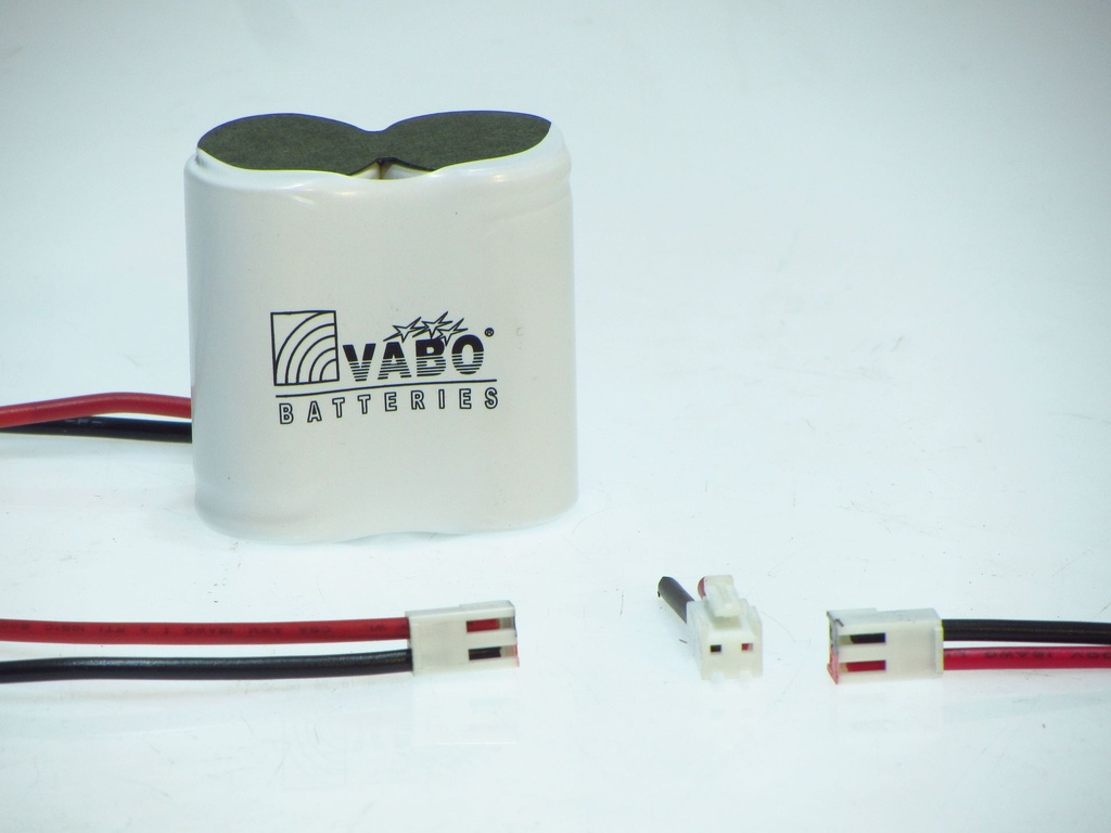 Vabo 2 Nimh-C HT-SBS 2.4V 4AH conn12277  50x25x50