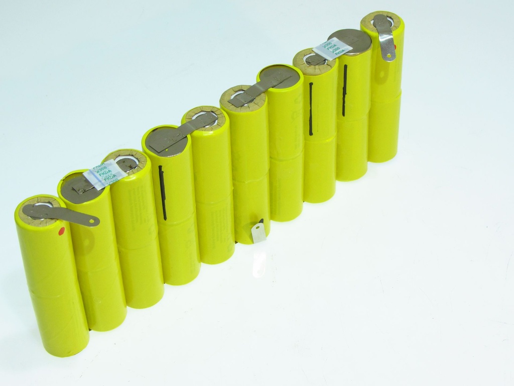 Montage 10x2/Nimh-SC  SPEC  12V 6AH (10x2) SLD  240x24x90