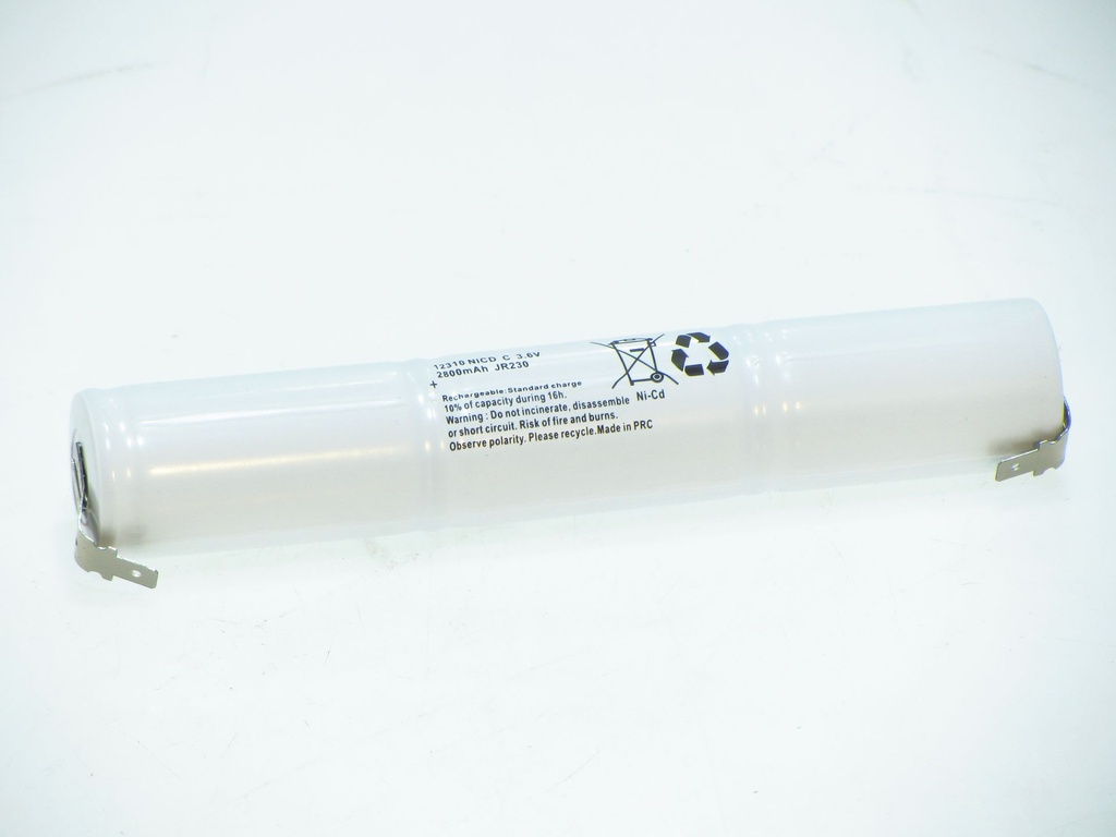 Vabo Nicd 3C2800 HT STACK + 4.8Male / - 4.8 Male 3.6V 25x15