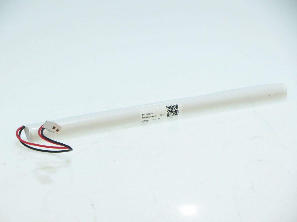 Vabo Nimh 5AA1300 HT  CONN11932 BEGHELLI   6V  14.5 x 250mm