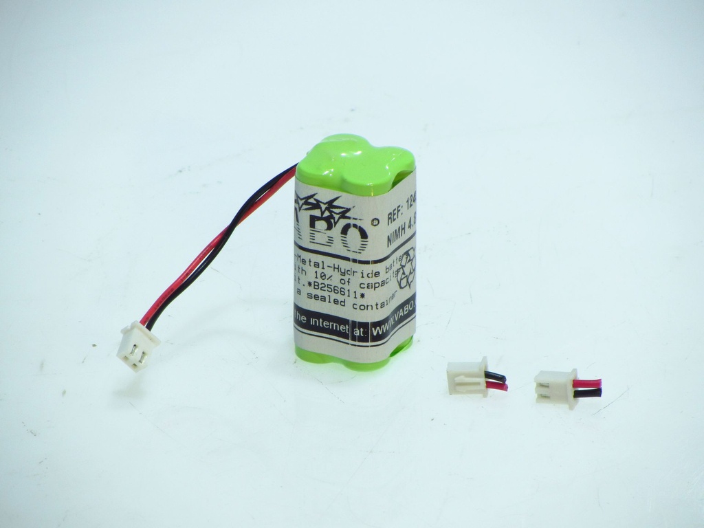 Vabo Nimh 4xAAA  4.8V JST Connector 11518-    800MAH