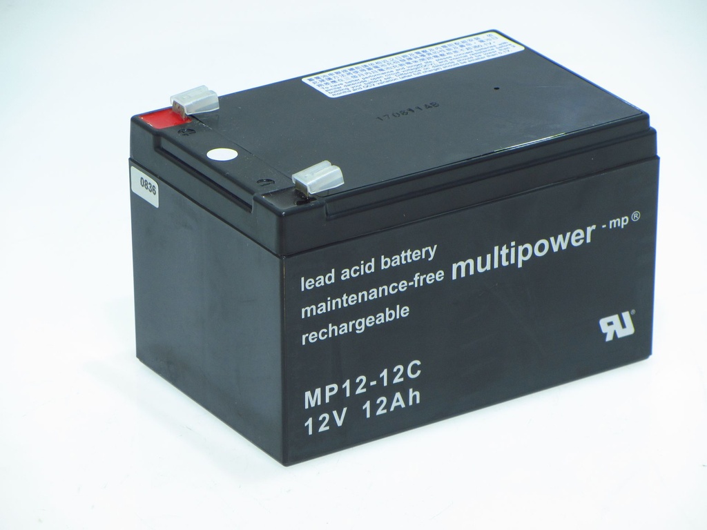 Multipower MP12-12C  12V 12AH PB 151x99x100 CYCLIC