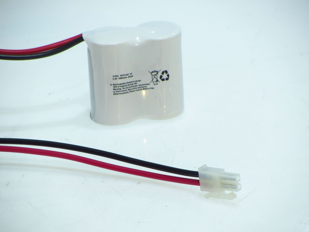 Vabo Nicd 2SC 1800 HT ZAZ 2.4V  CONN 10977(4.2mm pitch)  46