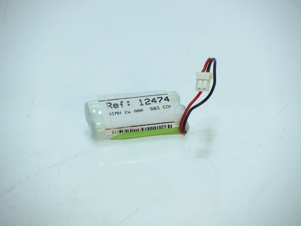 Nimh 2x AAA  SBS Connector 11661/50-37-5023 2.4V  21x10.5x4