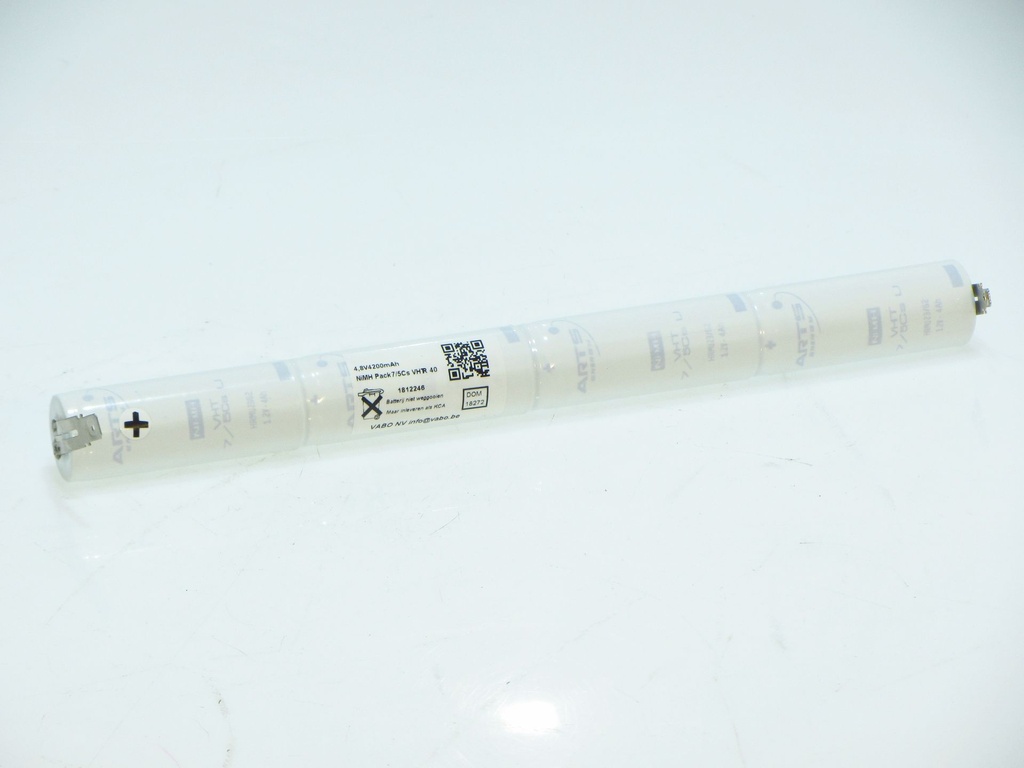 Vabo Nimh 4 x 7/5 SC STACK 4.8V  23 x 240 TAGGED