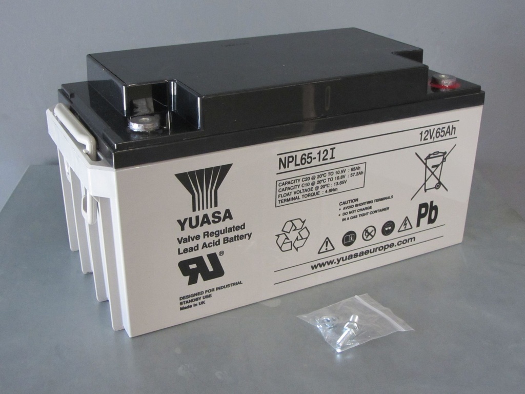 Yuasa NPL65-12I 12V 65AH INSERT 350 x 166 x 174 LONGLIFE