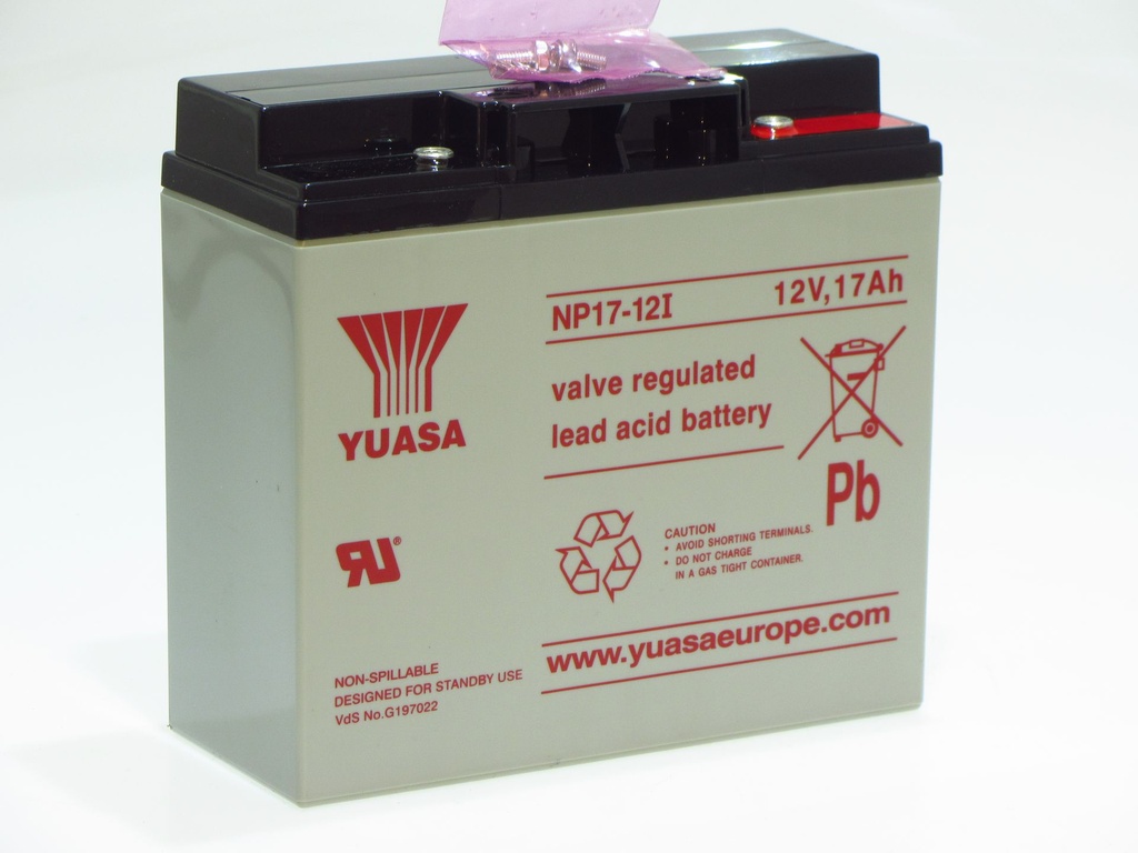Yuasa NP17-12I 12V 17AH INSERT 181x76x167