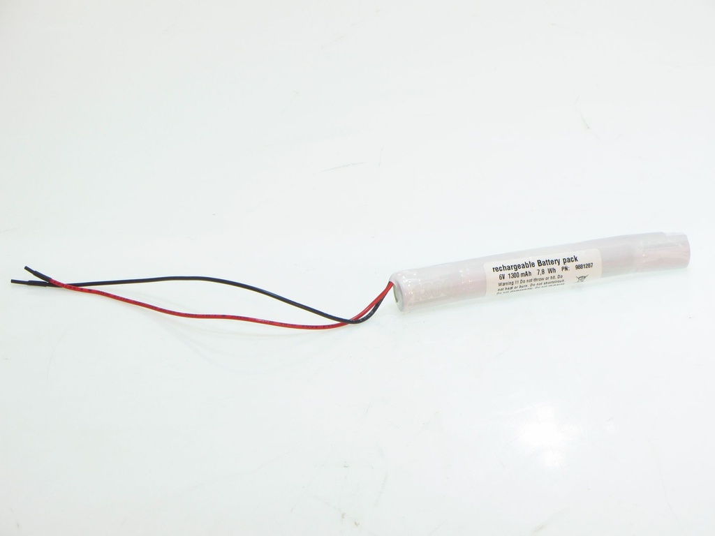 Vabo Nimh 5x 2/3A STACK  6V 1300MAH  17 x 147mm Wired 20cm