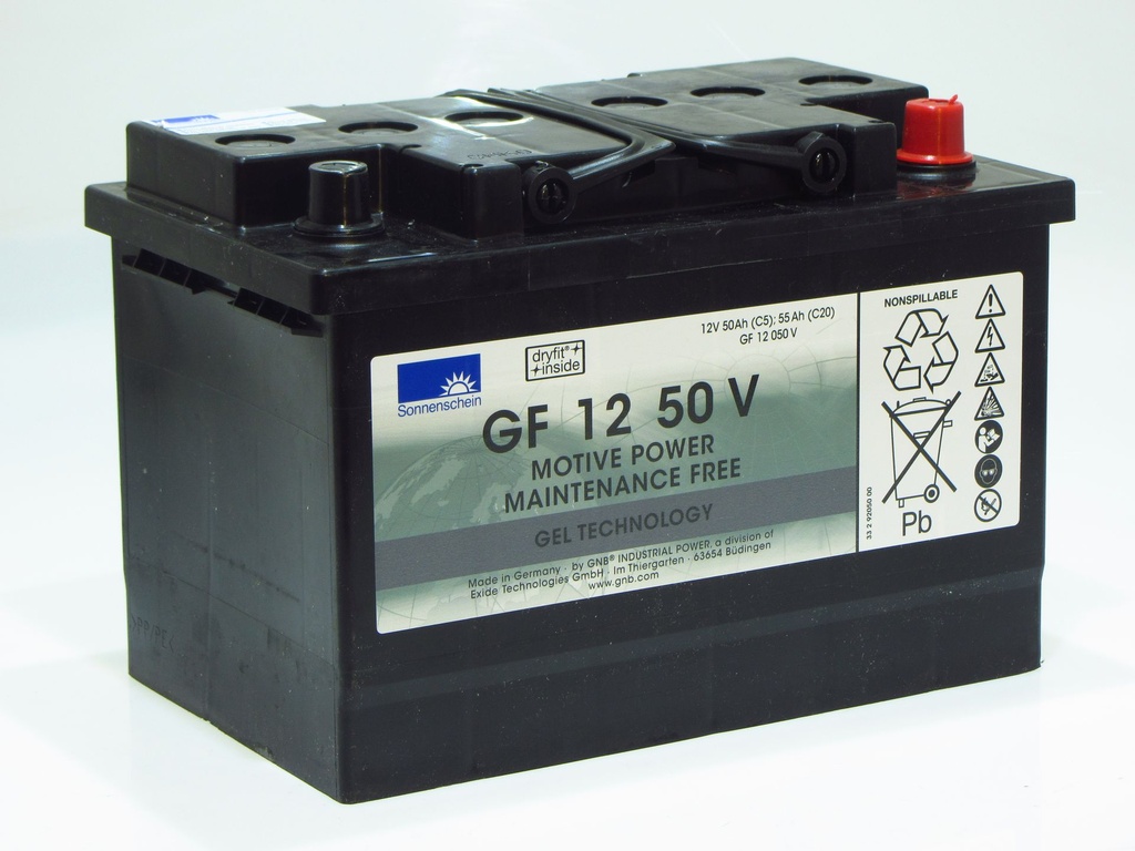 Sonnenschein GF12 050V - GF1250V  275x175x190 12V 55AH A500