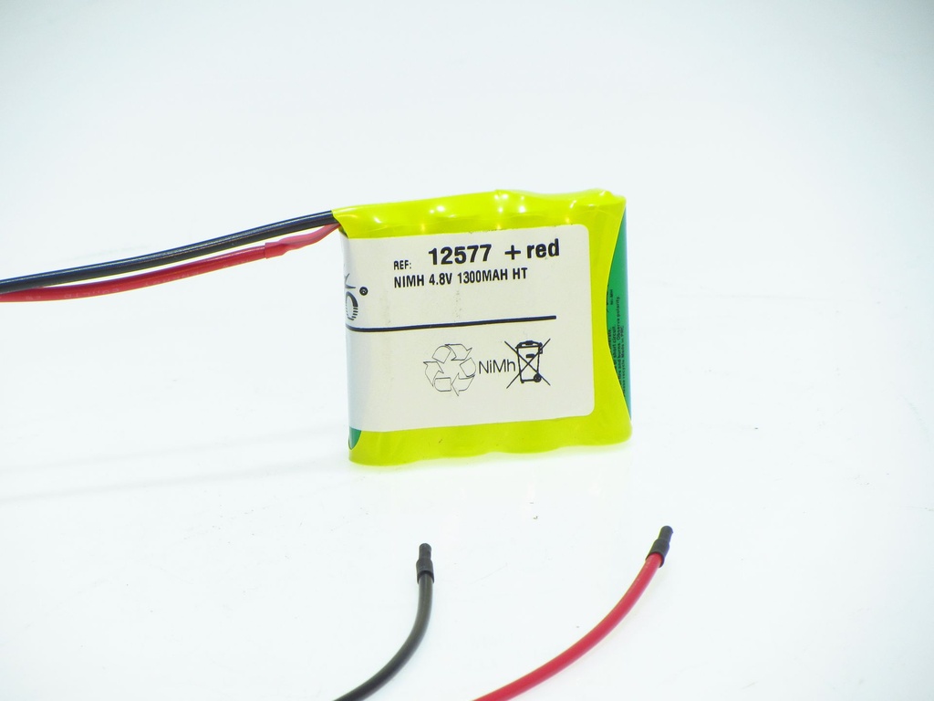 Vabo Nimh 4AA HT SBS 4.8V 1300MAH Wired  58x14.5x50