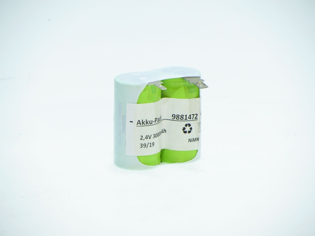 Vabo 2 Nimh-SC -SBS  2.4V 3000MAH HT/HD +4.8 Male -2.8 Male