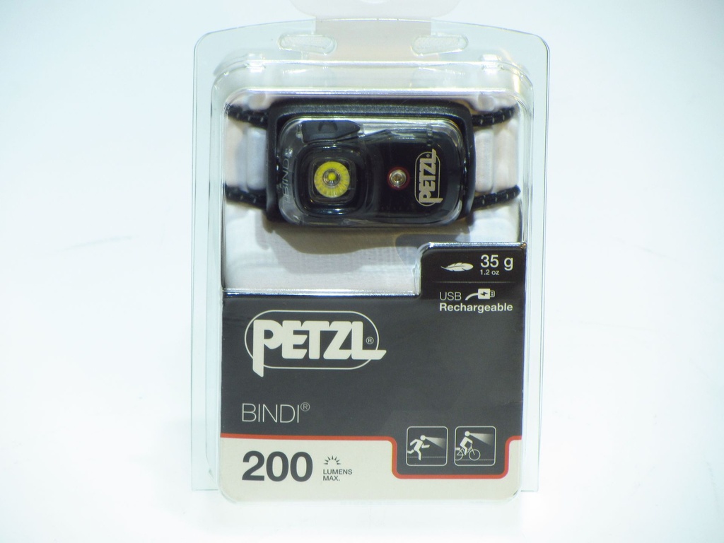 Petzl BINDI E102AA00 RECHARGEABLE 200LM - BLx1