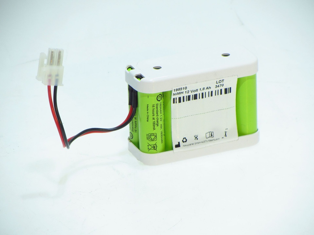 AX-DOOR E-BE1216-1 Nimh 12V 1600MAH  72x29x50 Rechargeable