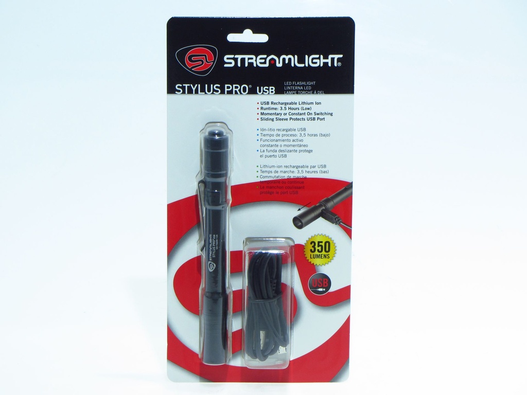 Streamlight 66134 STYLUS PRO USB - RECHARGEABLE