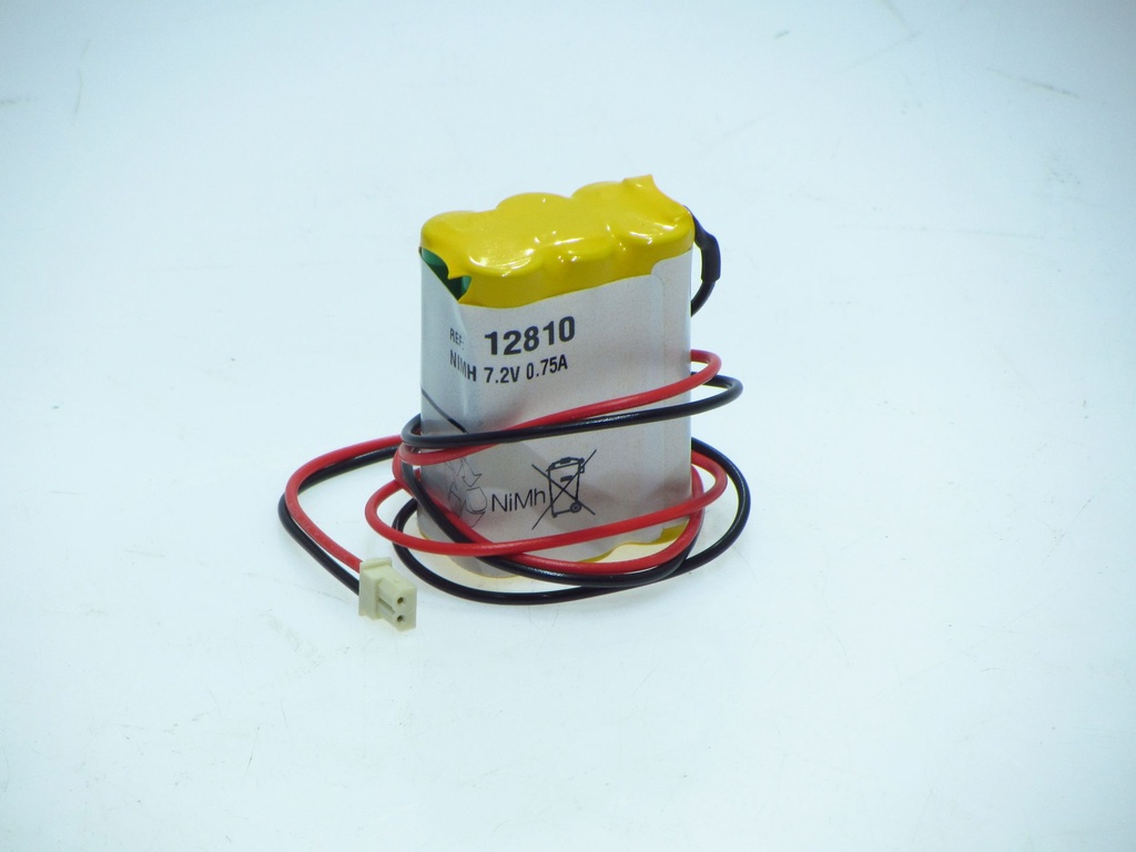 Nimh 6 AAA 7.2V 0.75AH TYPE H CONN11882