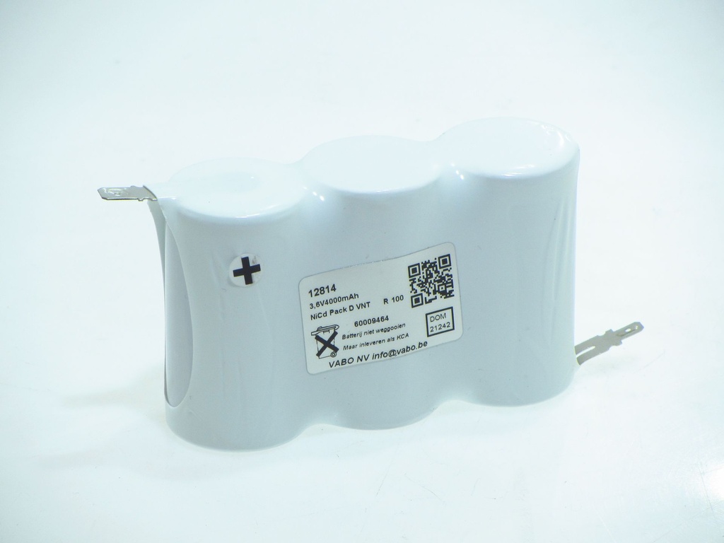 Vabo Nicd 3D HT ZAZ  +6.3MAN  -4.8MAN 3.6V 4AH HT  102x34x5