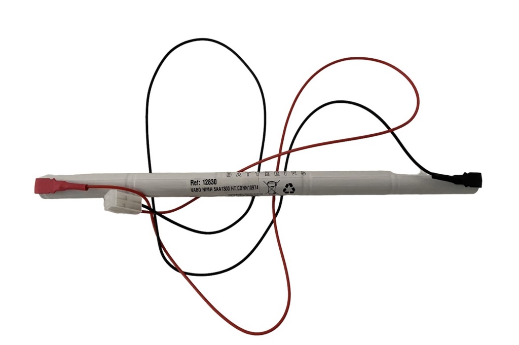 Vabo Nimh 5AA1300 HT CONN10974 STACK  6V  14.5 x 250mm