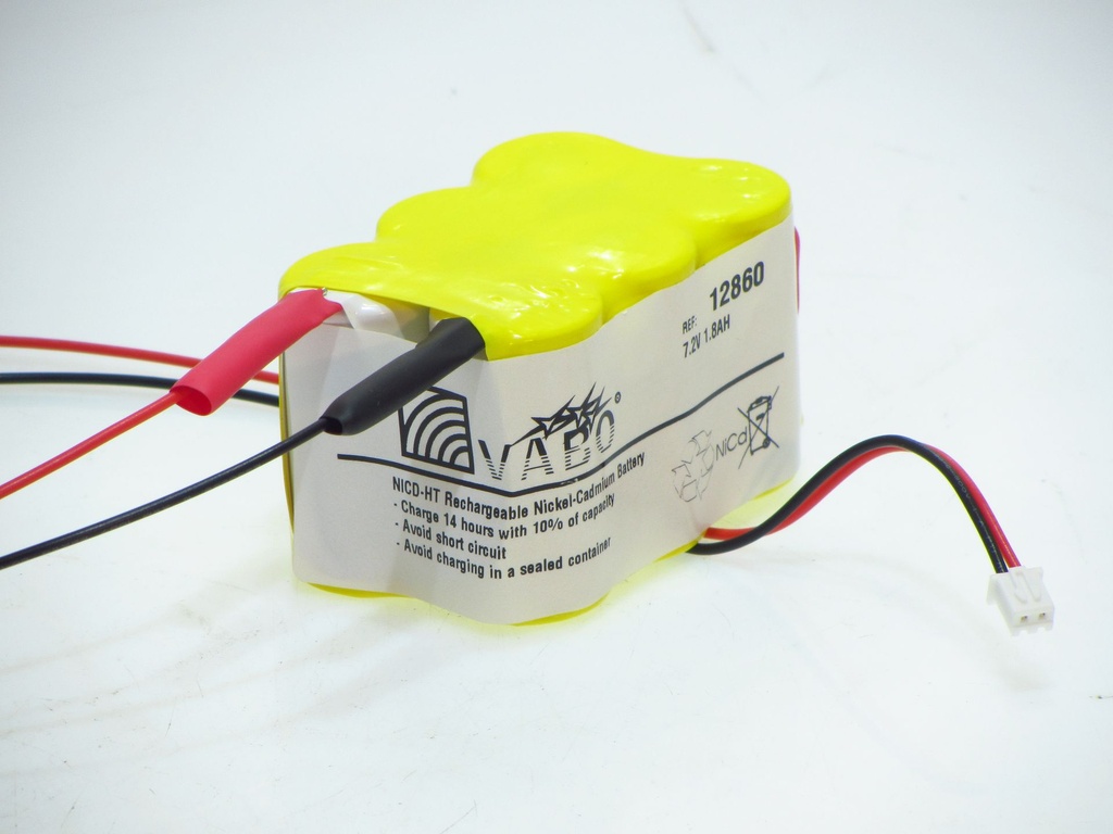 Vabo Nicd 6SC TYPE H 7.2V 1800MAH CON11518 70x50x43