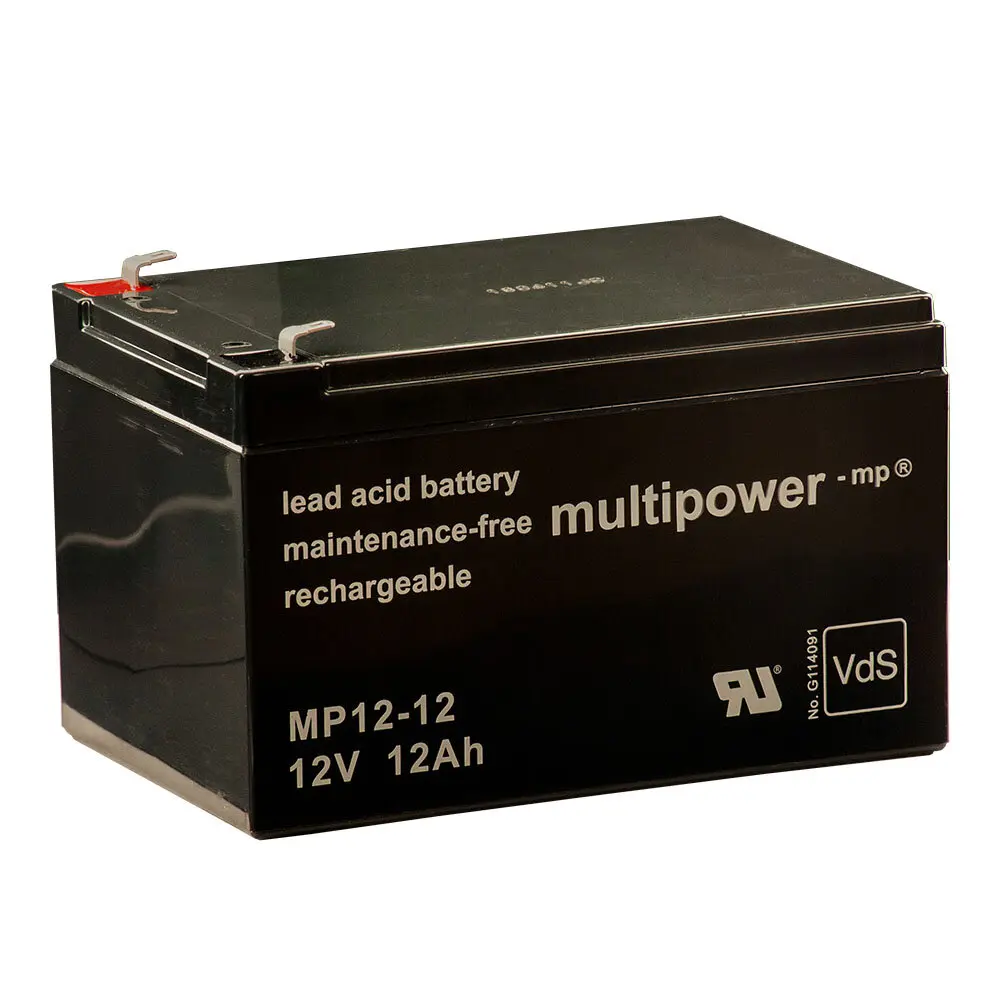 Multipower MPL12-12 LONGLIFE 12V 12AH PB 151x99x100