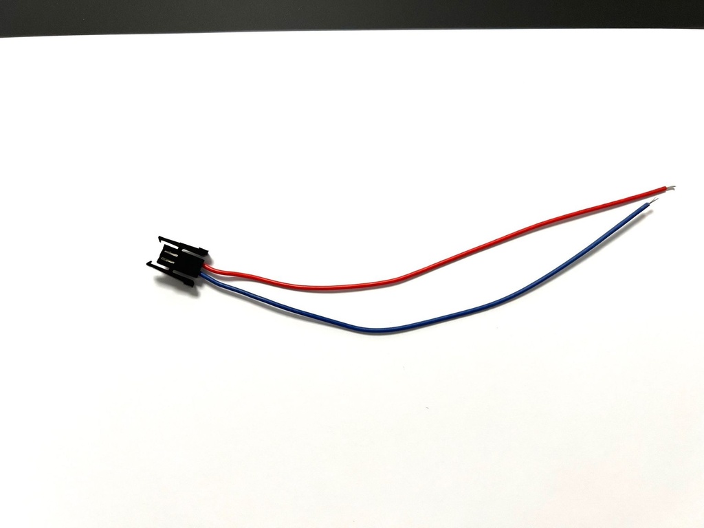 Connector 12979 incl. wire - check polarity