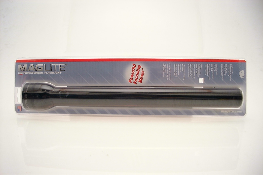 Maglite 6 D Cell Zwart  6*R20 NIET INBEGREPEN S6D016U