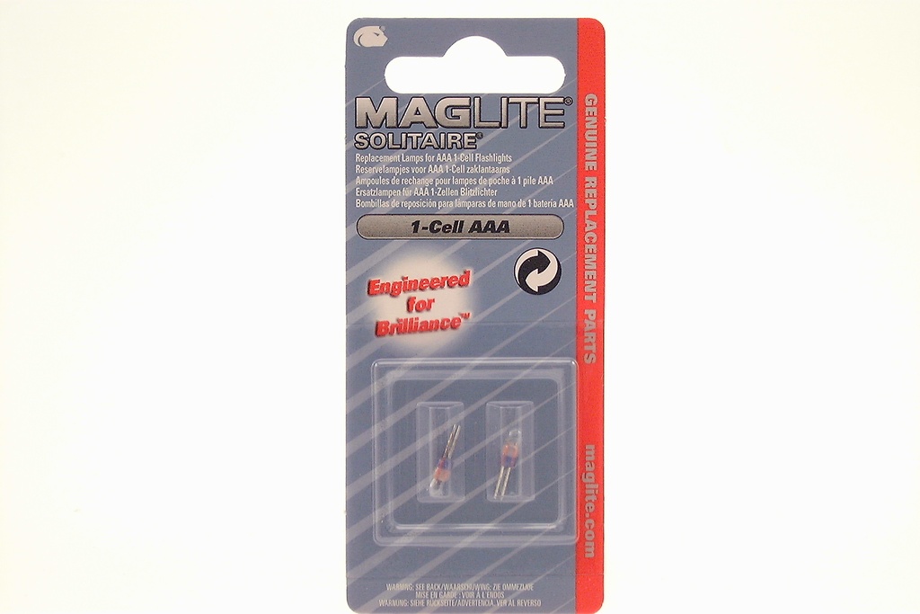 Maglite 2*RES. LAMP SOLITAIRE     LK3A001U SOL  - BLx2