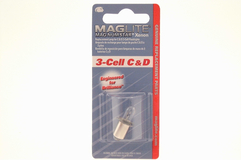 Maglite 3 Cell Magnumstar XENON BULB  LMXA301U  - BLx1