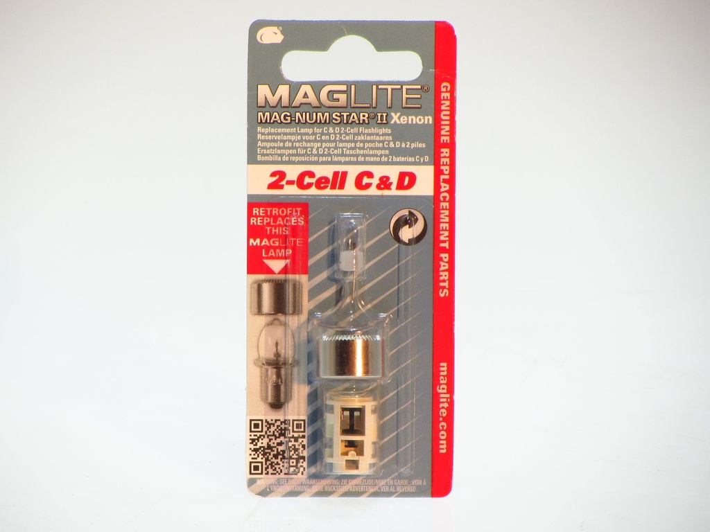Maglite 2 Cell Magnumstar XENON BULB  LMXA201U - BLx1