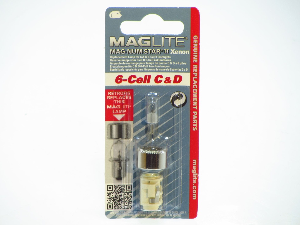 Maglite 6 Cell Magnumstar XENON BULB  LMXA601U - BLx1